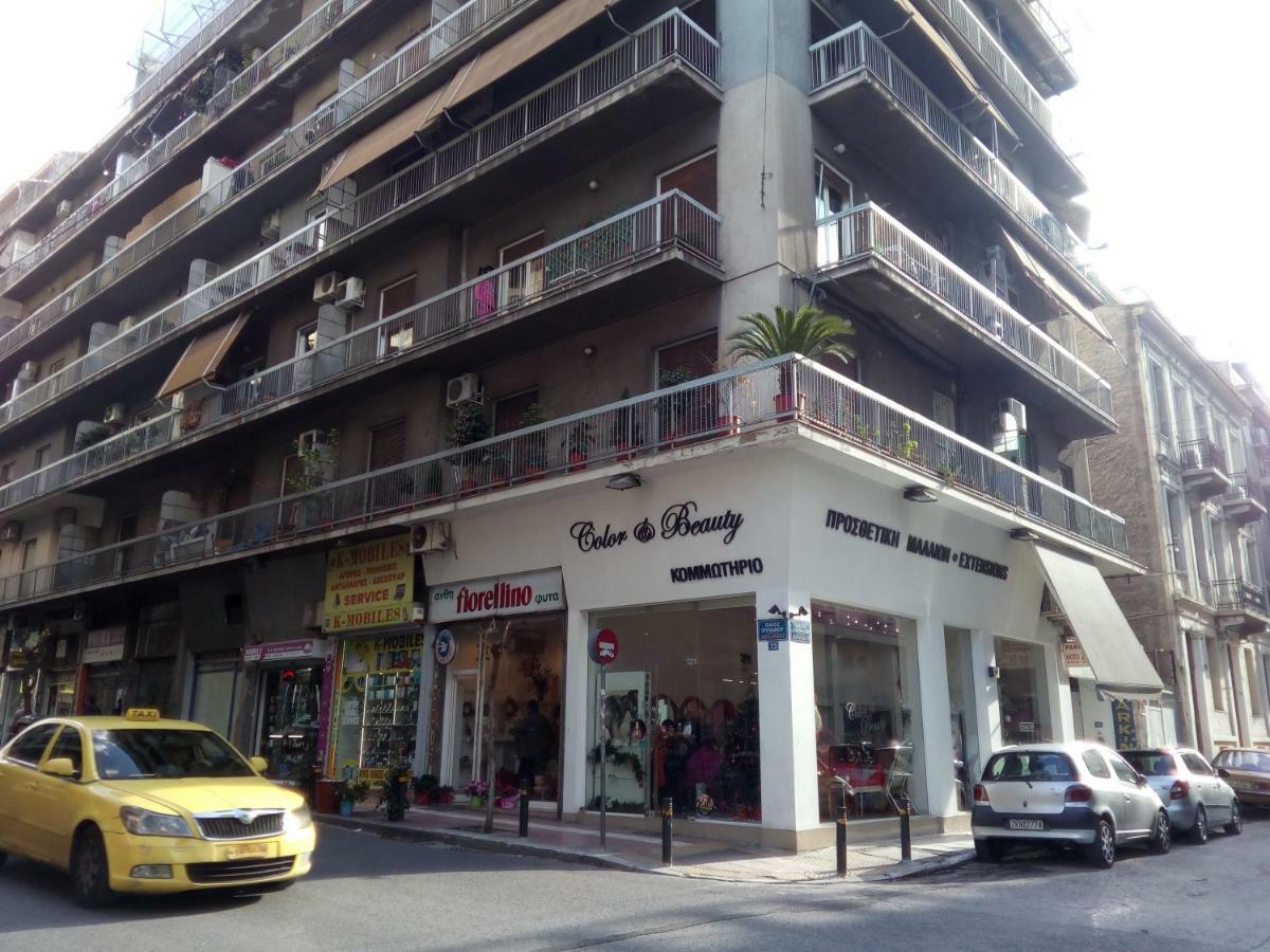 New Studio Next To Metro For 2 People Ateny Zewnętrze zdjęcie